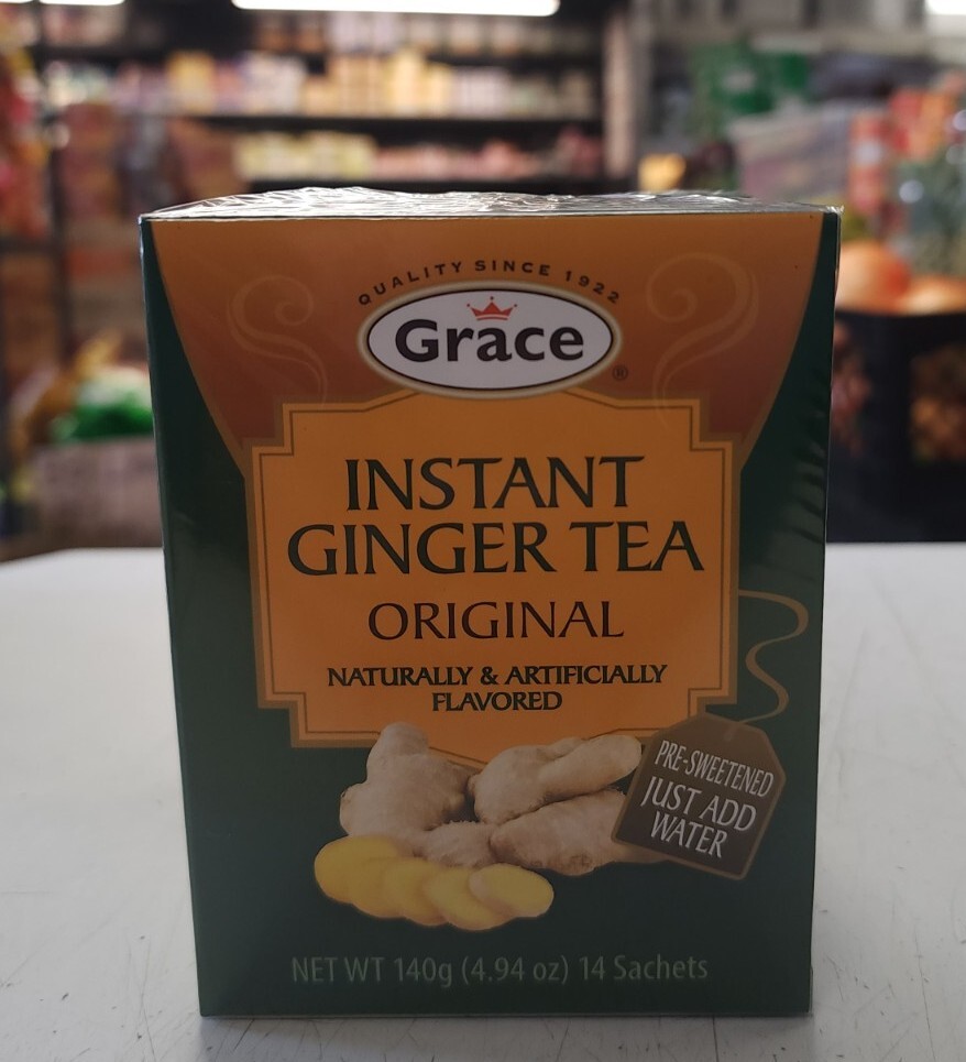 Grace Instant Ginger Tea Original Naturally and Artifially Flavored | eBay