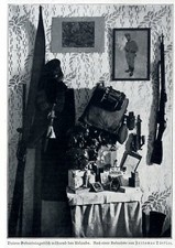 Vaters Geburtstagstisch w&auml;hrend des Front-Urlaubs von 1916
