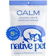 Calm Dog Calming Chews Dog Melatonin for Small, Medium, Large Dogs - Mela...
