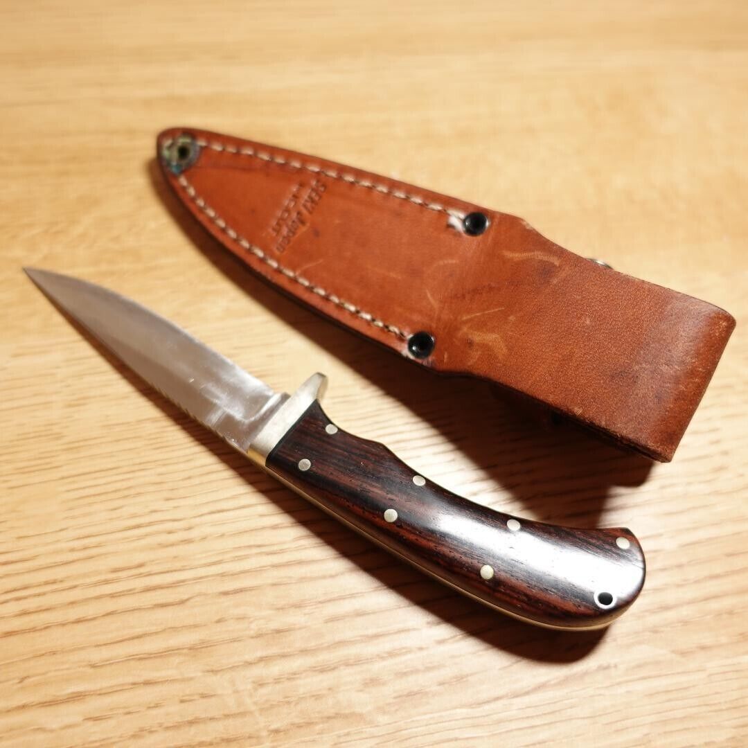 Vintage Seki Hiro Original Sportsmen's Knife w/ Sheath Rare Vintage Seki Hiro Original Sportsmen's Knife w/ Sheath Rare