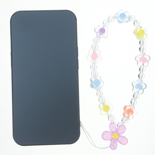 2 Pcs Beaded Phone Chain Keychain Charm Wristlet Strap Decoration - 第 2/12 張圖片