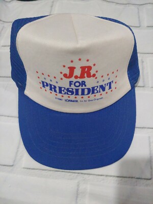 Vtg 1980 Albert Al Gore Jr. For President Red White Blue Political Campaign Hat