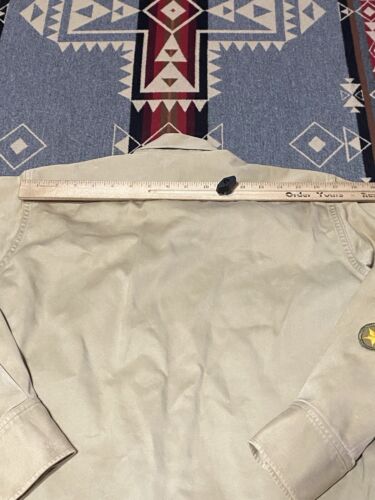 US Army San Marcos 40s Twill Shirt Sz 42” Reeves Type 1 Khaki Vtg M1 - Picture 11 of 12