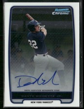 Dante Bichette Bowman 2012 Auto