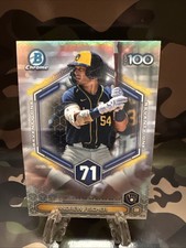 Topps 2026 Topps Chrome Top 100 Insert Andrew Fischer Brewers BTP-71