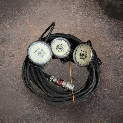 KH Industries Explosion Proof LED Light String HSD117C-SAMX03-Y14K1-H