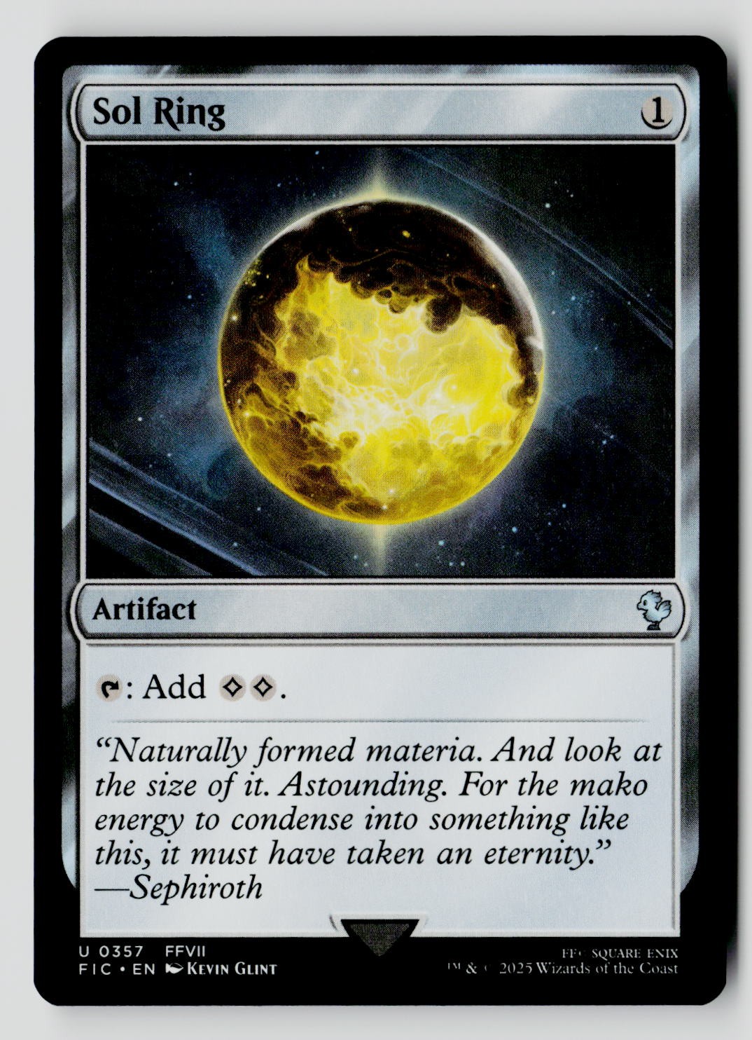 Sol Ring 357 U MTG FIC NM