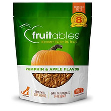 Fruitables Baked Dog Treats, Healthy Pumpkin Treat for Dogs, Low Calorie 12oz