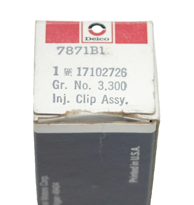 New Genuine GM Fuel Injector Fits 90-92 Chevrolet Geo Storm 1.6L - Image 4 of 4