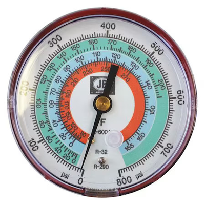 #ad Jb Industries M2 605 High Side Pressure Gauge 3 1 8quot; Diameter $39.49