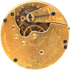 1895 ELGIN POCKET WATCH MOVEMENT 5668244 GRADE: 104 16s 7j TO 