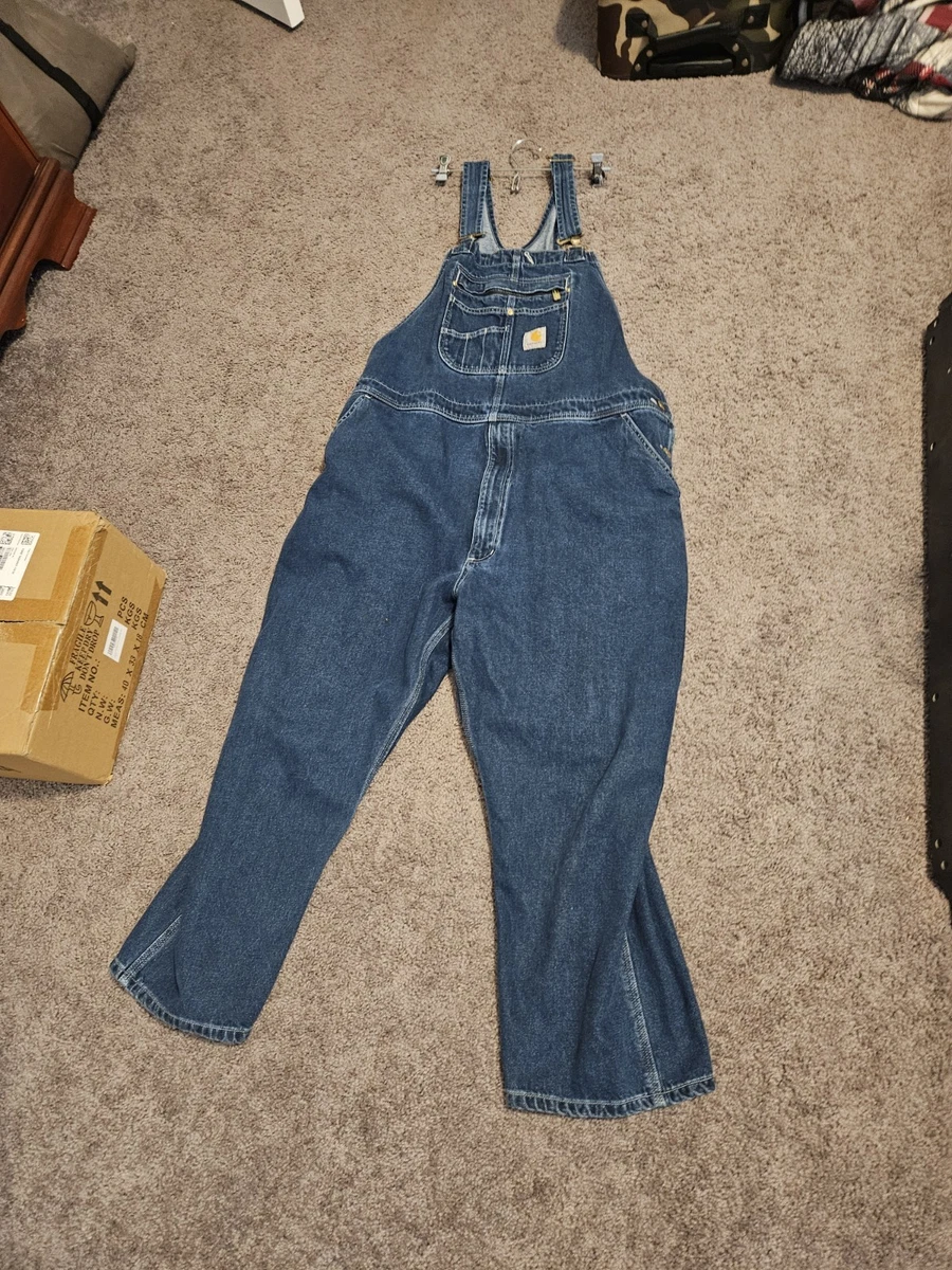 Carhartt Denim Blue Uniform & Work Coveralls & Jumpsuits for sale