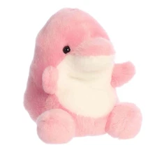 Aurora - Palm Pals - 4.5" Amazonia Pink Dolphin Adorable Stuffed Animal