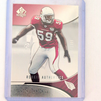 Upper Deck 2006 SP Authentic Brandon Johnson Rookie Authentics #130 /1399