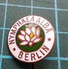 Anstecknadel DAV Aquaristik - Nymphaea Alba Berlin 1895 - Fischzucht - Teichrose