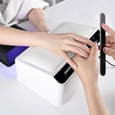 JODSONE U V LED-Nagel-Lampe mit Hand-Kissen, großzügiger Platz, tragbarer Griff