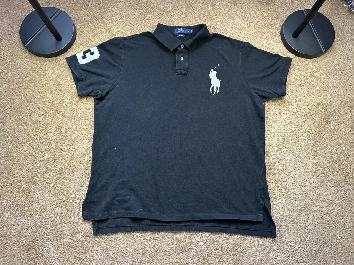 Polo by Ralph Lauren ブラック M ビッグポニー　USA Buy Polo Ralph Lauren Black Pony Varsity Polo Shirt from Next USA