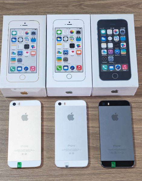 Apple iPhone 5s Desbloqueado 16GB 32GB 64GB iOS 12 Plata Oro Negro Con Accesorios 4