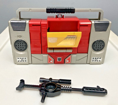 Blaster Complete 1985 Vintage G1 Transformers Boombox Action Figure Hasbro READ