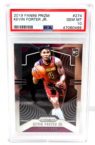 2019 Panini Prizm KEVIN PORTER JR RC Rookie Basketball Card PSA 10 GEM MINT