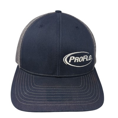 PROFLO Snapback Trucker Hat Blue One Size Mesh Back Ferguson.com Outdoor