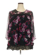 Lane Bryant Women Black Cocktail Dress 20 Plus