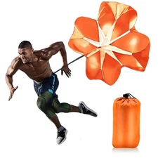 56 Inch Running Speed Chute Resistance Parachute for Runner Football Soccer