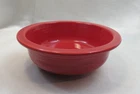 Homer Laughlin FIESTA Round Vegetable Serving Bowl 8-3/8" Scarlet Red VTG. 2001