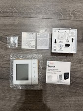 JG JOHN GUEST JGSTAT2B 230V THERMOSTAT & HOT WATER WHITE NOT RF WIRED NEW UK
