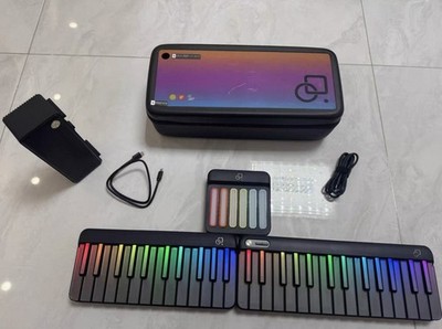 PopuPiano Smart Portable Piano LED Light 29-key Music Password Keyboard Piano 
