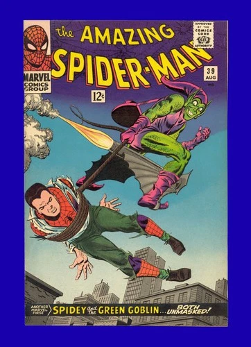 Amazing Spider-Man #39 - Norman Osborn as Green Goblin - 1st Romita 1966 9.6 NM+