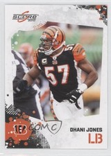 2010 Score Dhani Jones #61 0c4