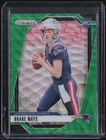 2024 Panini Prizm Green Wave #329 Drake Maye RC Rookie #1