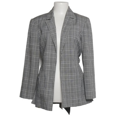 Zara Basic, Blazer, Größe: XS, Grau/Weiß/Schwarz #LeX