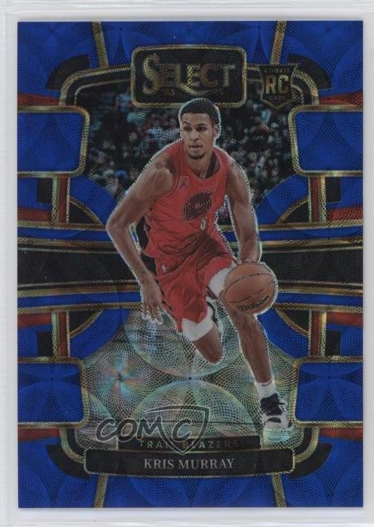 2023-24 Panini Select Concourse Blue Scope Prizm 75/249 Kris Murray #91 14fw