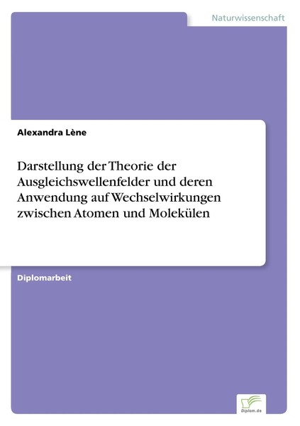 Darstellung Der Theorie Der Ausgleichswellenfelder Und Deren Anwendung Auf...-image