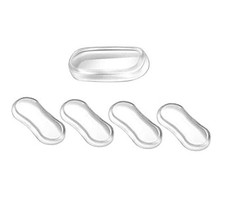 5Pcs Toilet Seat Bumpers, Universal Toilet Lid Bidet Replacement Bumper Kit