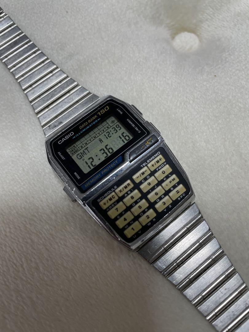 CASIO DBC-1500 Data Bank Watch Retro Digital Illuminator 80s CASIO DBC-1500 Data Bank Watch Retro Digital Illuminator 80s