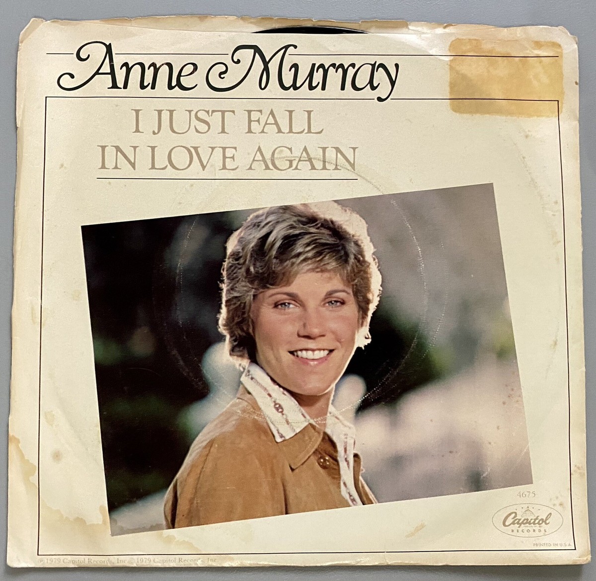 Anne Murray I Just Fall In Love Again Original 1979 Vinyl 45 (VG