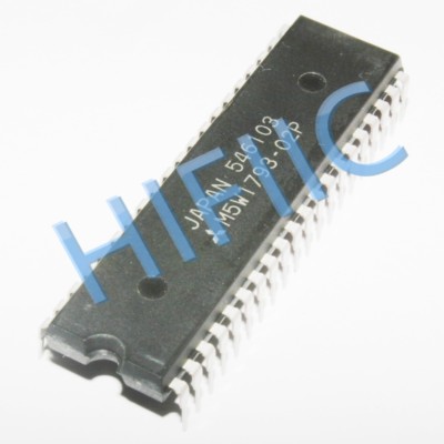 1PCS MITSUBISHI M5W1793-02P Floppy Disk Formatter/Cnt DIP40