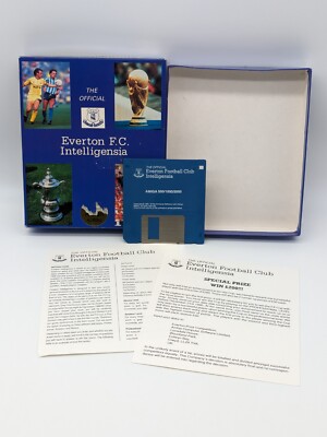 The Official Everton F.C. Intelligensia (AMIGA) - 1x 3,5'' Disk + Anleitung OVP
