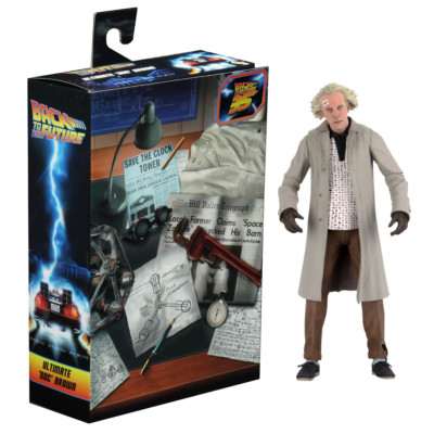 Figurine Super7 Doc Brown Années 50 – Retour Vers Le Futur – 10 Cm – Neuve