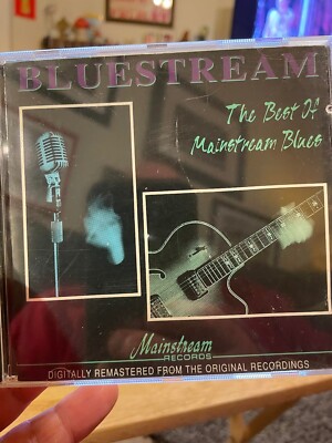 Bluestream- Various Artists CD- Best of Mainstream Blues- Rare