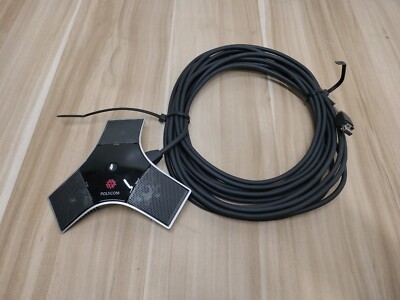 Polycom Video Conferencing Microphone (2201-23313-003) w/ Cable *OPEN BOX*