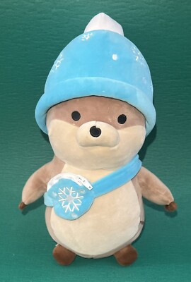 2023 Jazwares Russ Christmas Winter Otter 12'' Plush Toy Stuffed Animal Snowflake