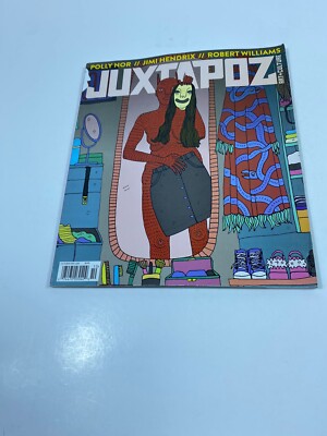 JUXTAPOZ art magazine #201 Oct 2017 Polly Nor Jimi Hendrix Robert Williams