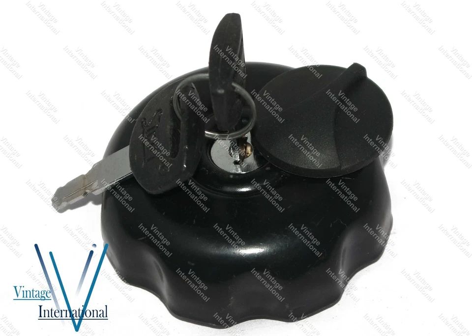 Lockable Fuel Tank Cap+Keys For Ford Tractor 2600 3600 4600 5600 6600 7600 - Image 4 of 4