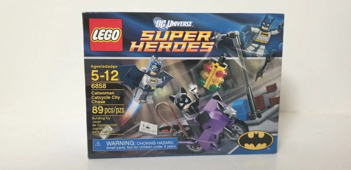 NEW LEGO DC Batman Catwoman Catcycle City Chase 6858 sealed Super
