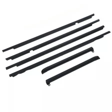 For Toyota Prado GX470 2003-2009 Quarter & Door Belt Moulding Black SET
