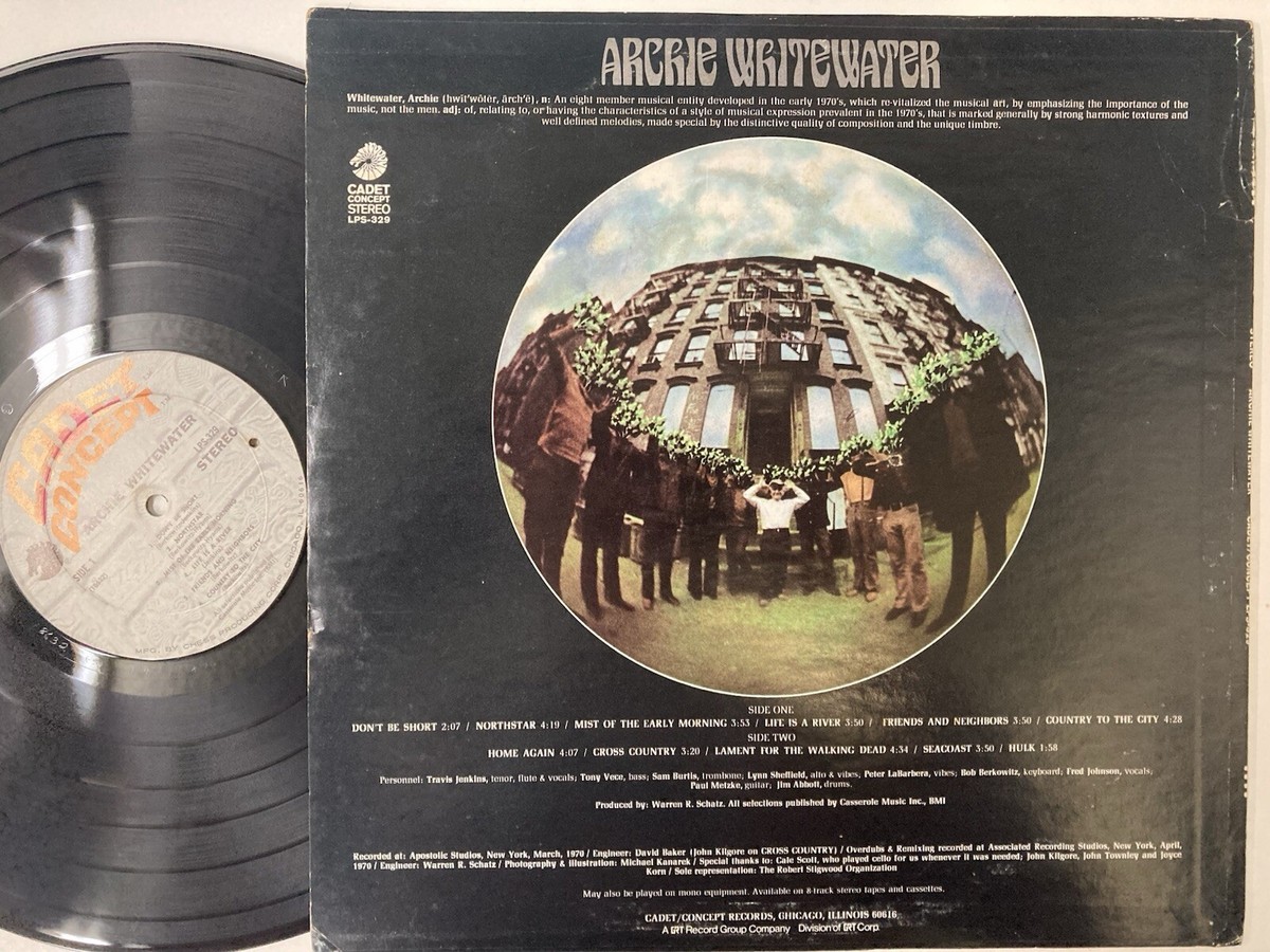 ARCHIE WHITEWATER - S/T LP (RARE US Pressing on CADET) | eBay